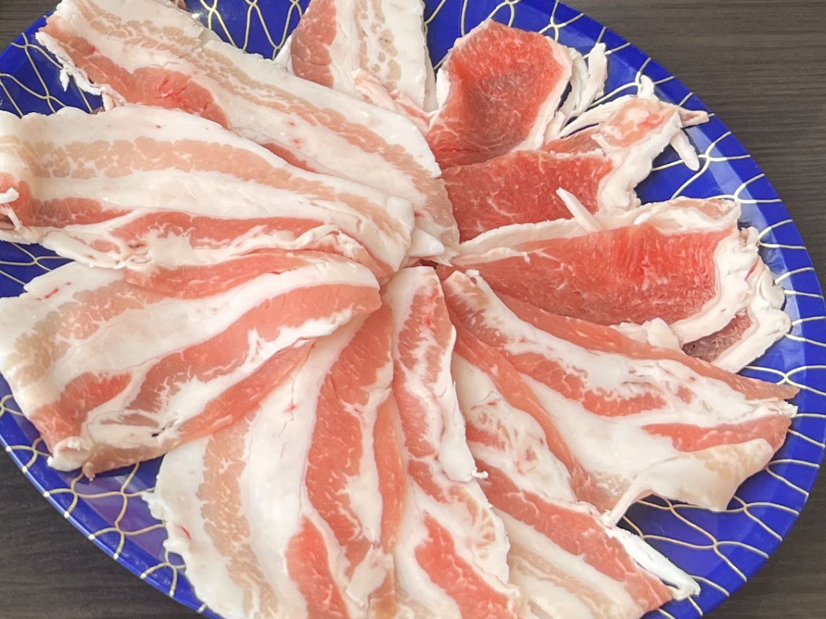 鹿児島産黒豚のしゃぶしゃぶ用肉